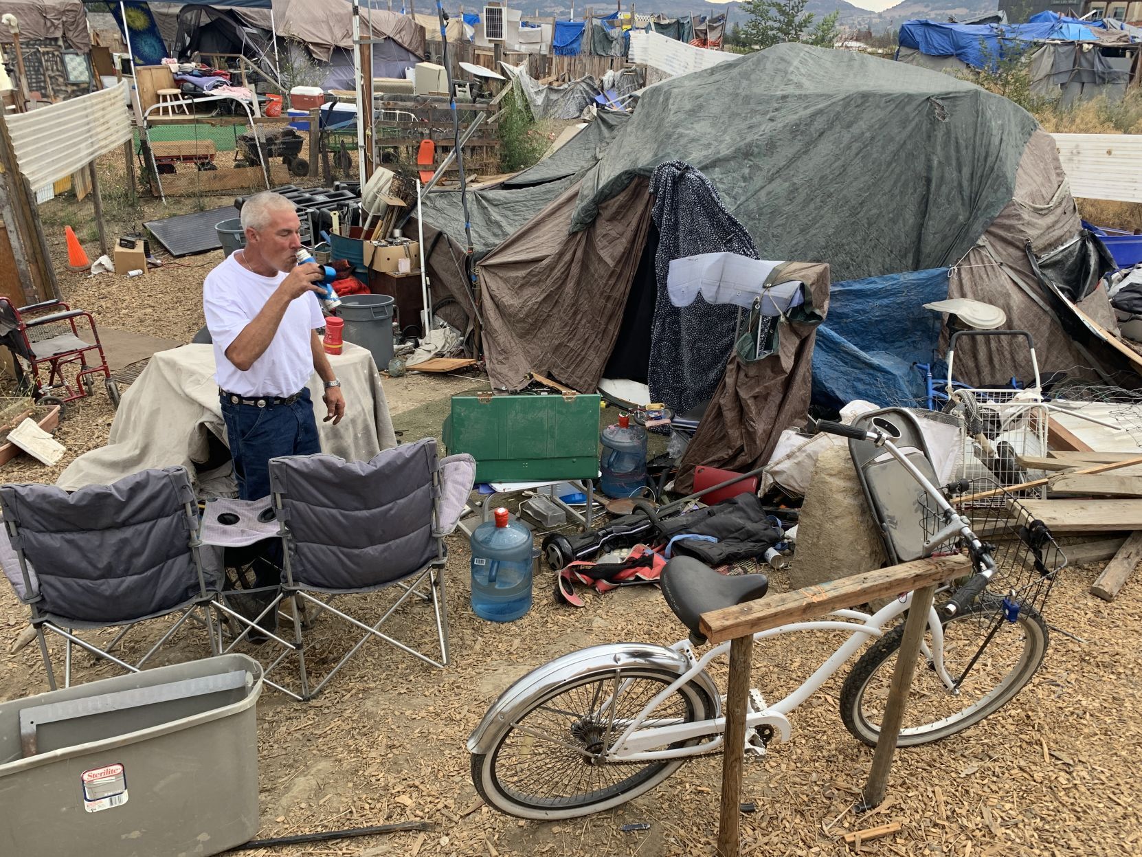The Bowl: Napa homeless camp remains a fixture in south Napa